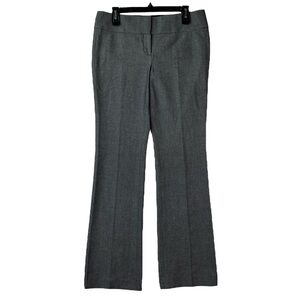 LOFT Ann Taylor Zoe Boot Cut Pants Trousers Womens Size 8 Gray